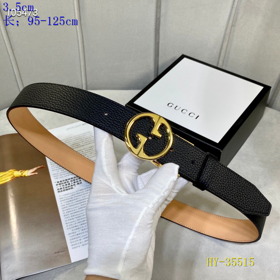 Gucci Belts 3.5CM Width 040